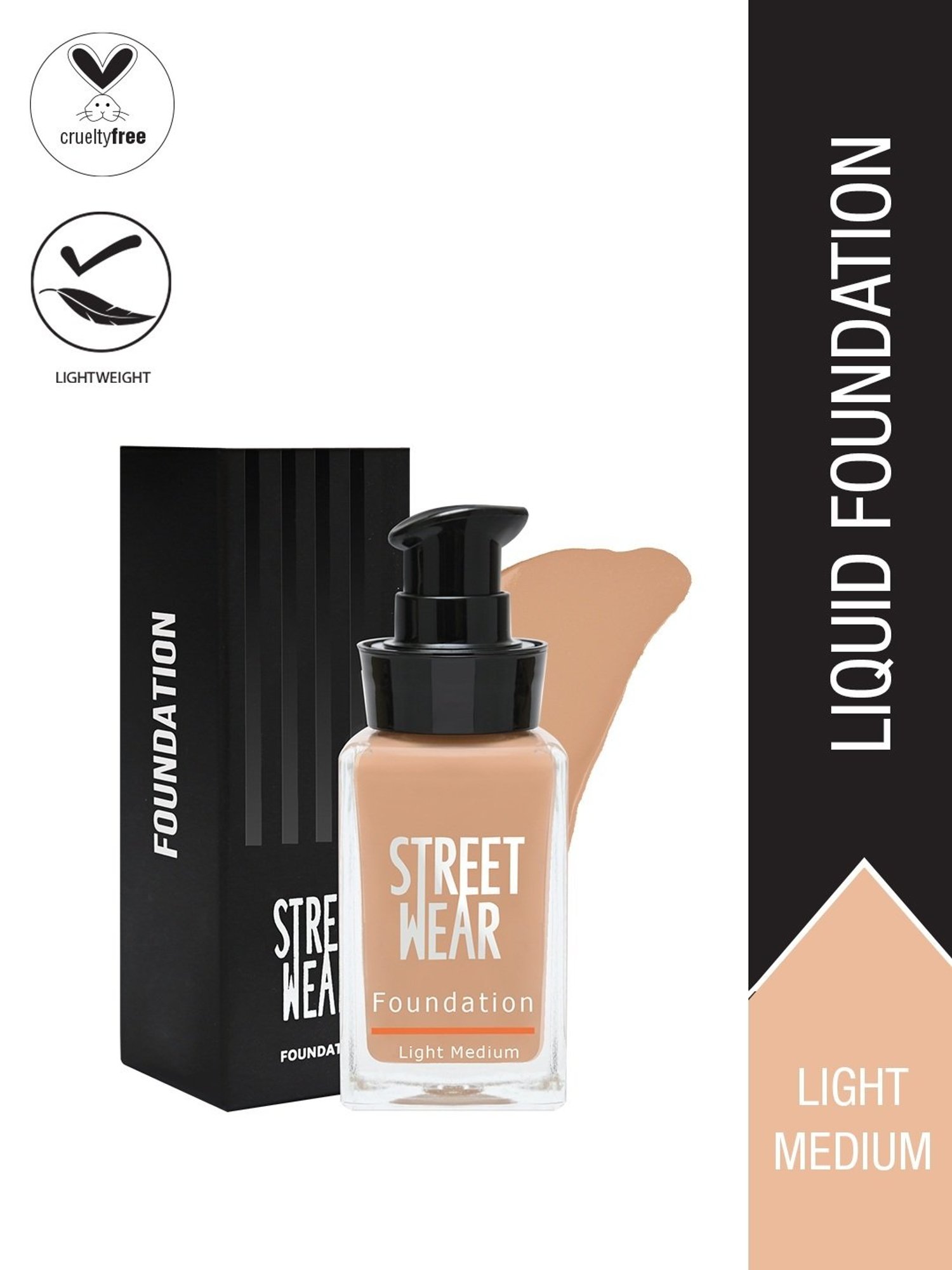 Street Wear Foundation Light Medium - 30 ml