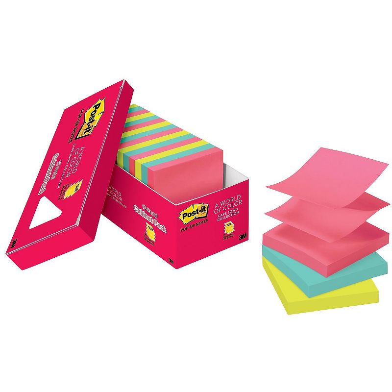 Post-it Pop-up Notes 3x 3 Cape Town Collection 100 Sheets R33018CTCP