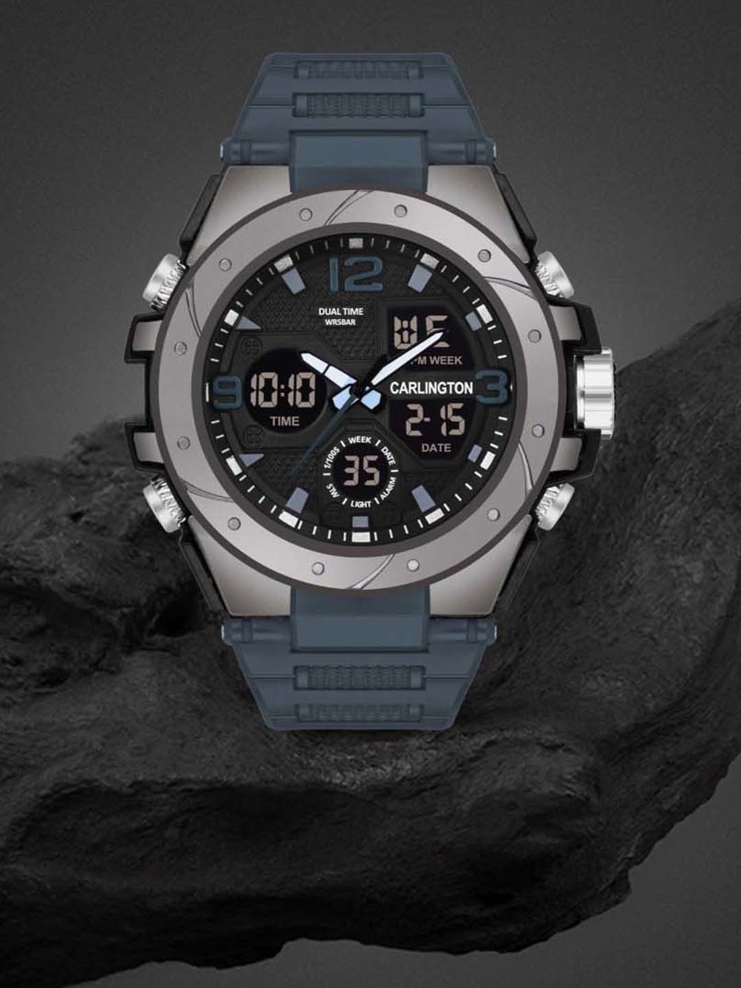 CARLINGTON Endurance 9105 Analog-Digital Watch for Men