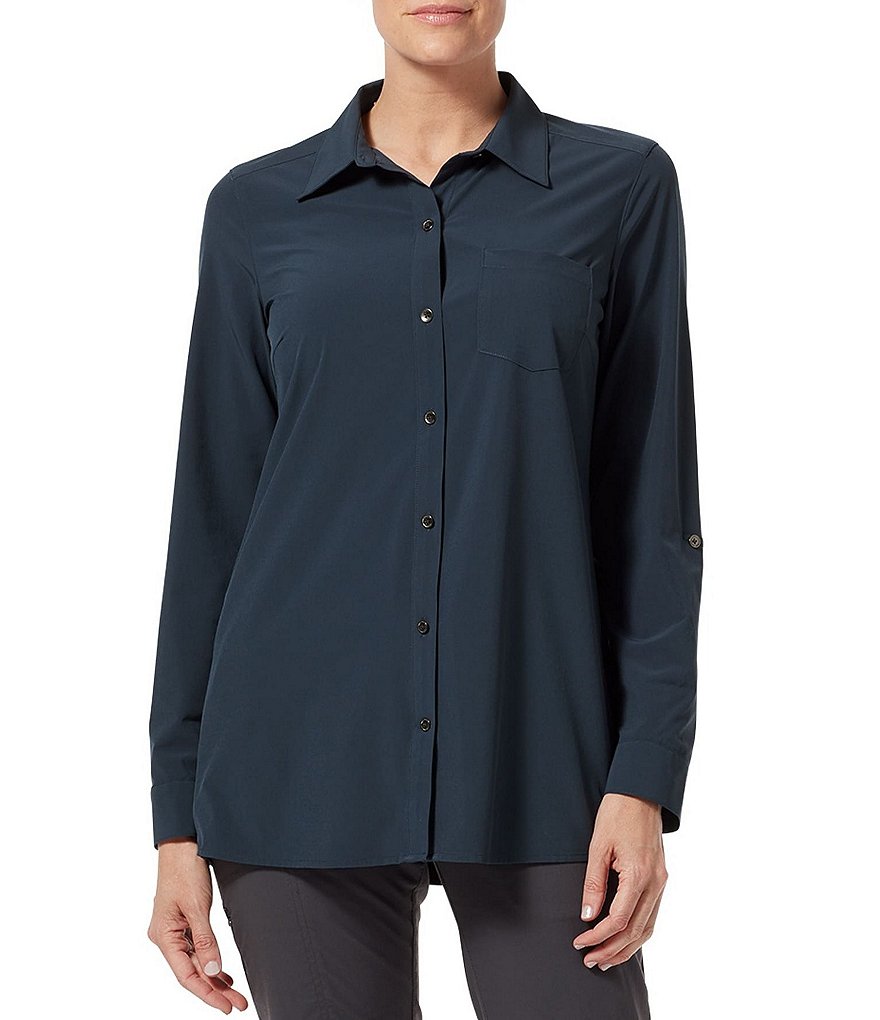 Royal Robbins Spotless Traveler Packable Point Collar Long Sleeve Shirt