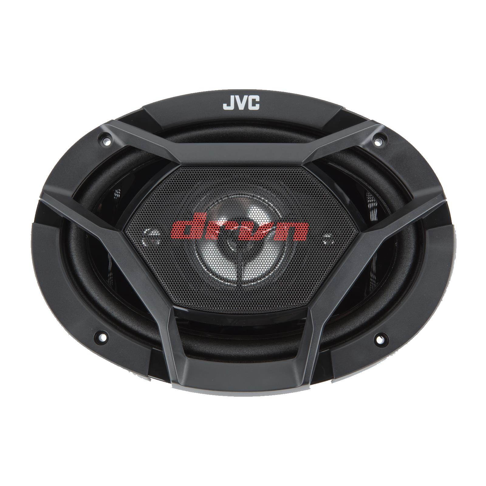 JVC CS-DR6940 550W Peak 6x9" Inch 4-Way Factory Upgrade Coaxial Speakers, Enrock Audio 16-Gauge 50 Foot Speaker Wire