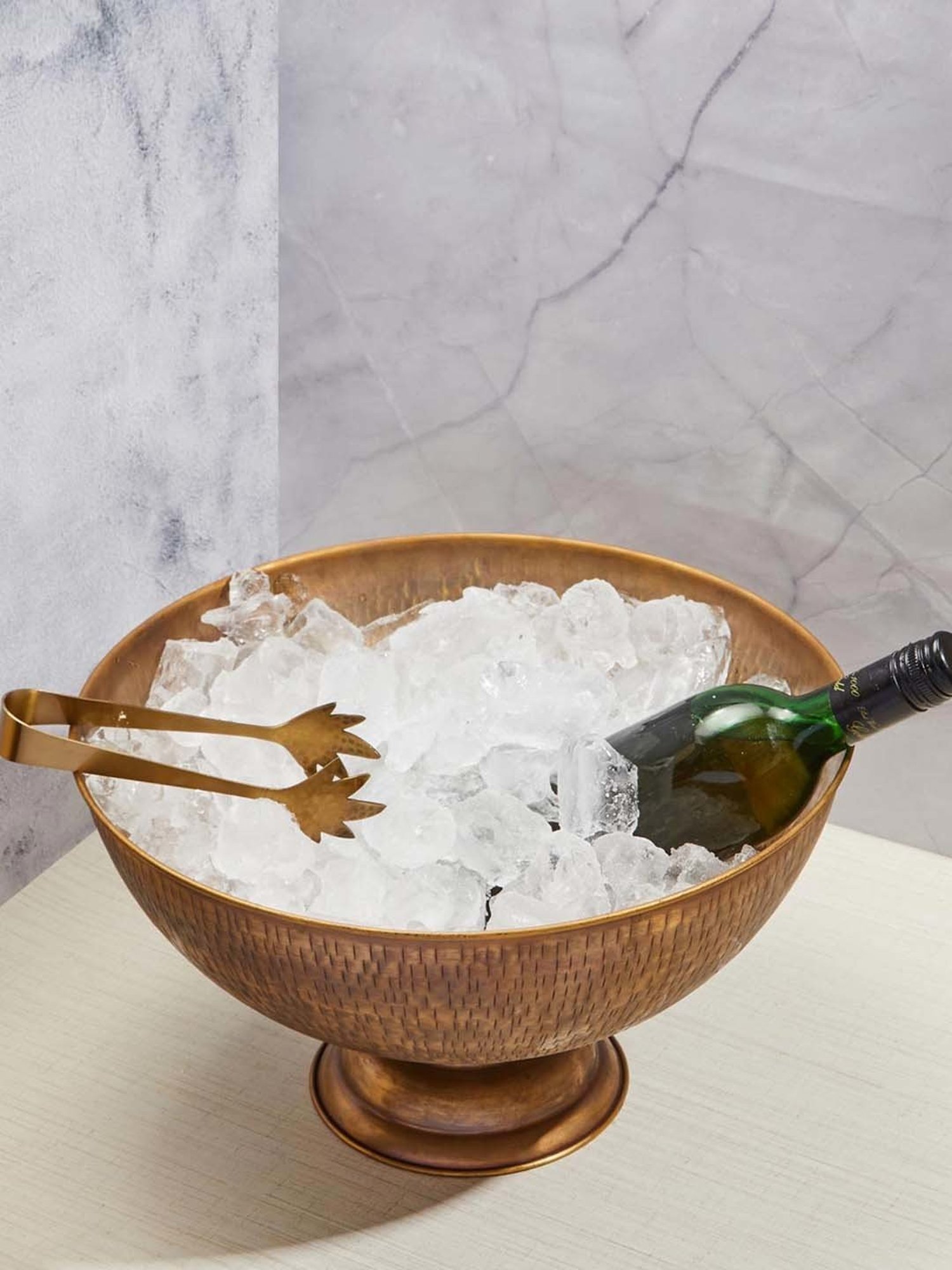 FnS White Stainless Steel 5-Piece Bar Set