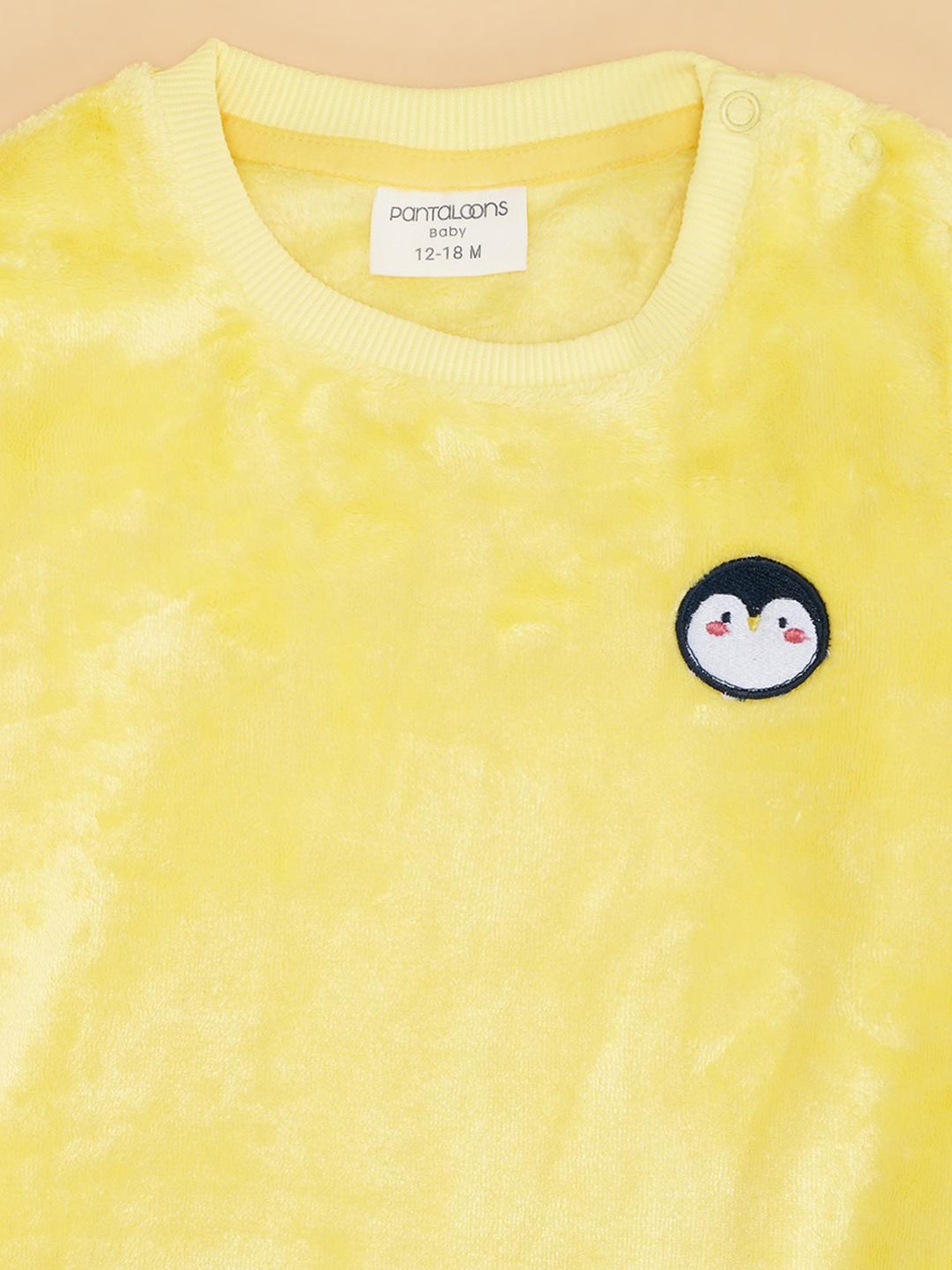 Pantaloons Baby Yellow Sweatshirt