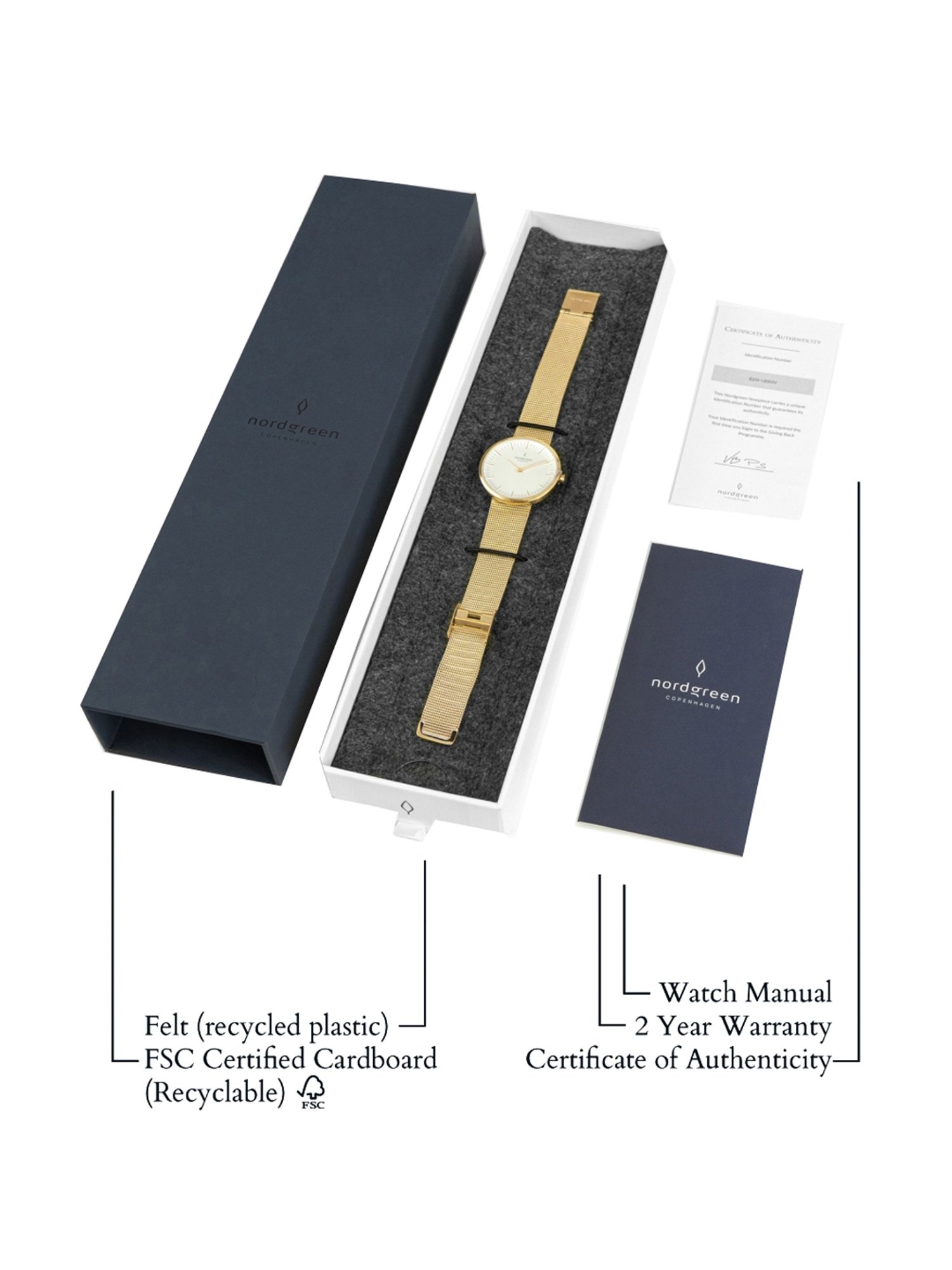 Nordgreen IN32GOMEGOXX Infinity Analog Watch for Women