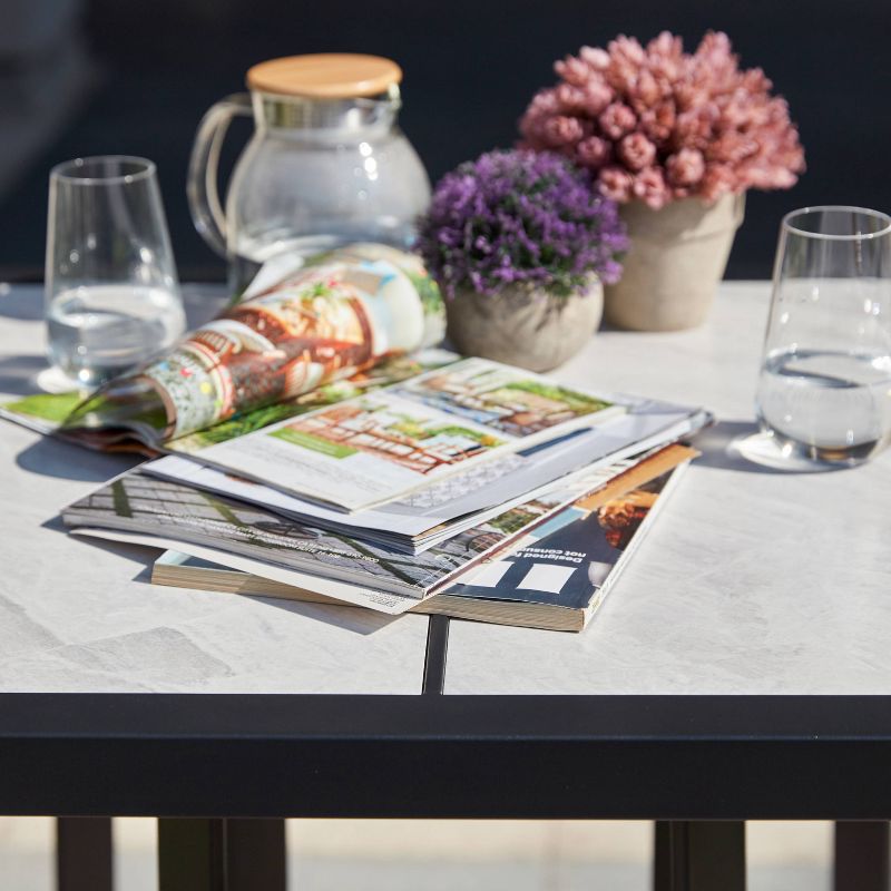 3pc Iron Patio Bistro Set - Patio Festival