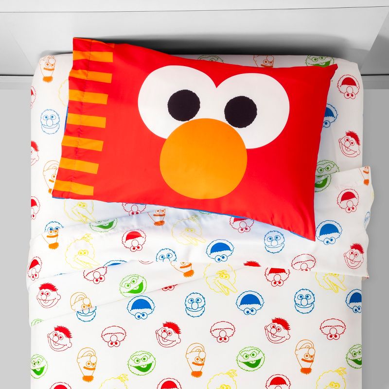 Sesame Street Full Color Block Sheet Set