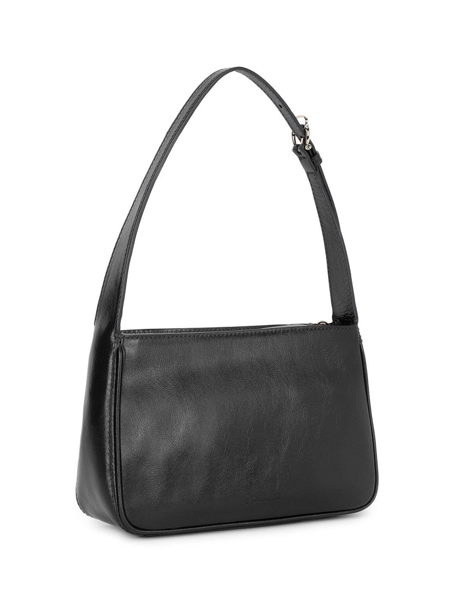 Pollini Black DAYTONA Medium Shoulder Bag