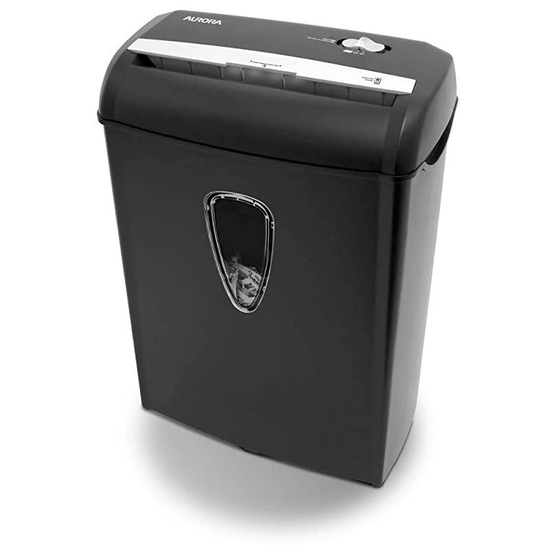 AS890C 8Sheet CrossCut PaperCredit Card Shredder with Basket SL16 Professional Grade Synthetic Shredder Oil 16 Oz FlipTop Leak Proof Bottle