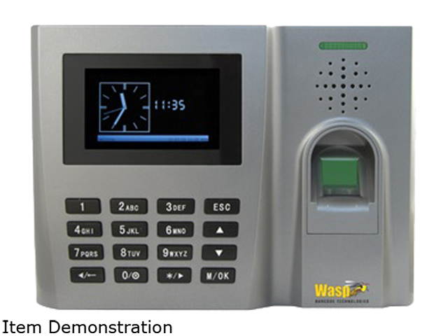 Wasp 633808551438 Wasp WaspTime B2000 Biometric Time Clock - fingerprint reader - Ethernet