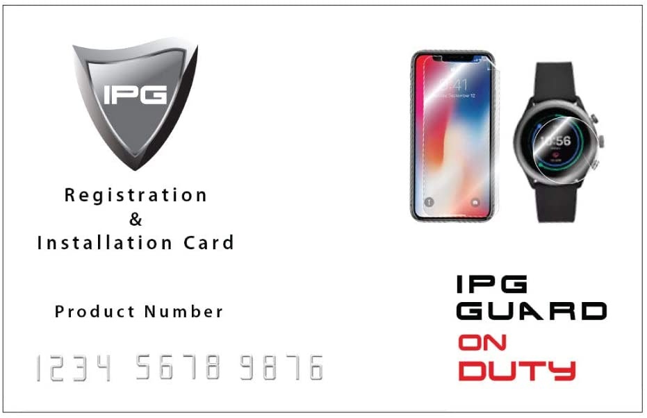 IPG for Garmin Overlander 7" Navigator Screen Protector Invisible Ultra HD Clear Film Anti Scratch Skin Guard - Smooth/Self-Healing/Bubble -Free