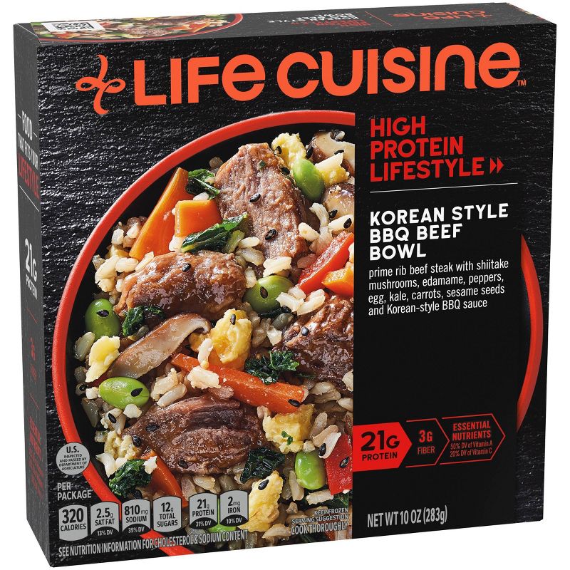 Life Cuisine Korean-Style BBQ Beef Bowl - 10oz