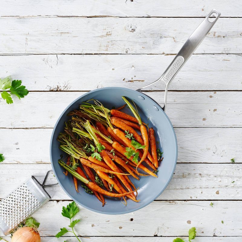 GreenPan Paris 8" Aluminum Open Fry Pan