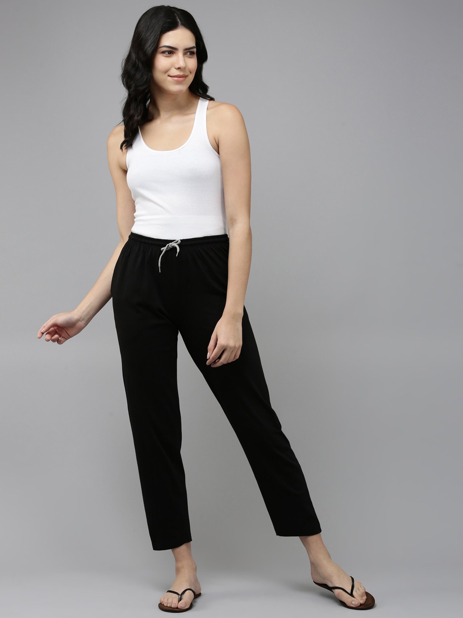 Kryptic Blue & Black Regular Fit Trackpants (Pack Of 2)