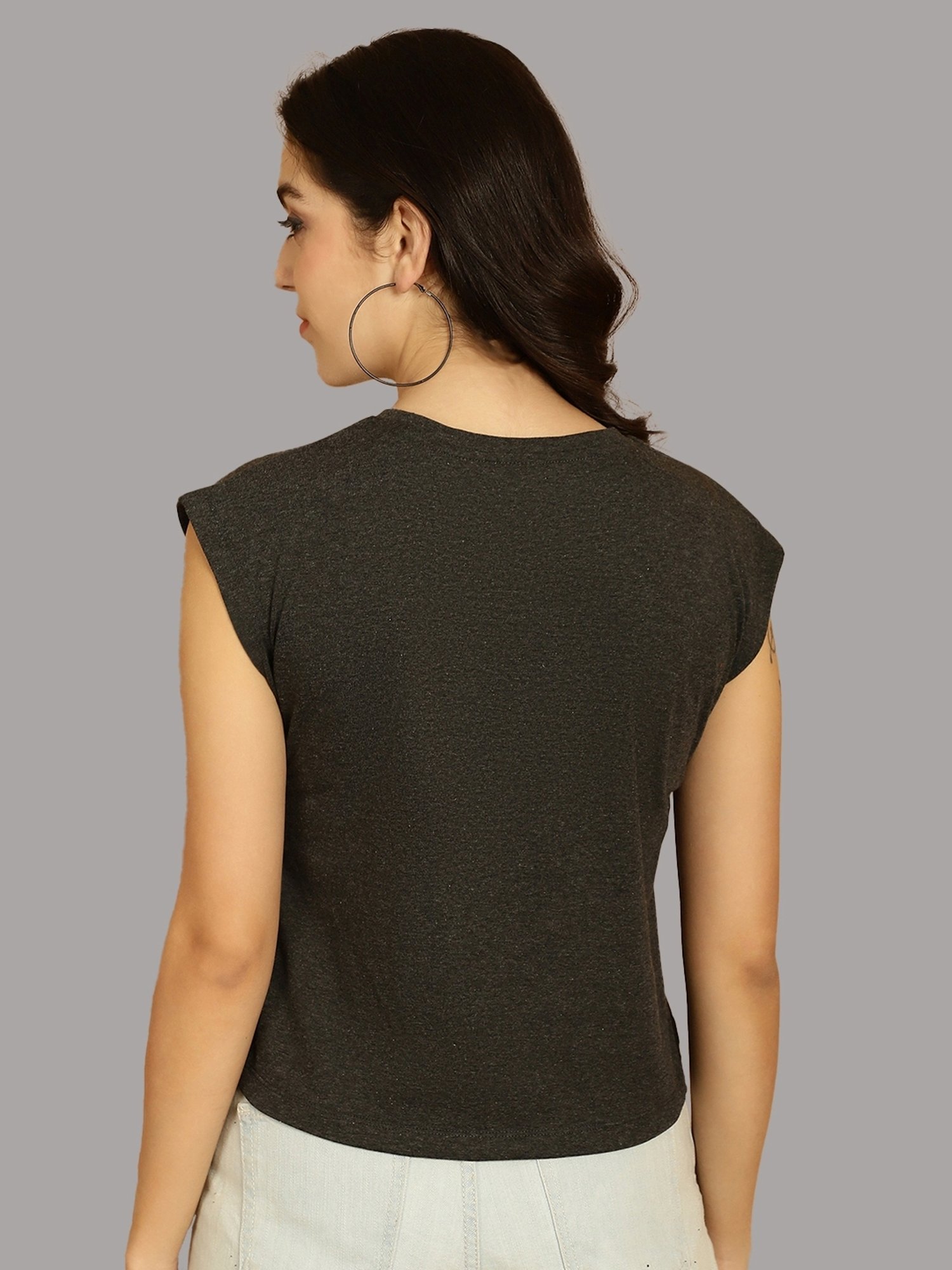 Friskers White & Grey Slim Fit Sports T-Shirts - Pack Of 2