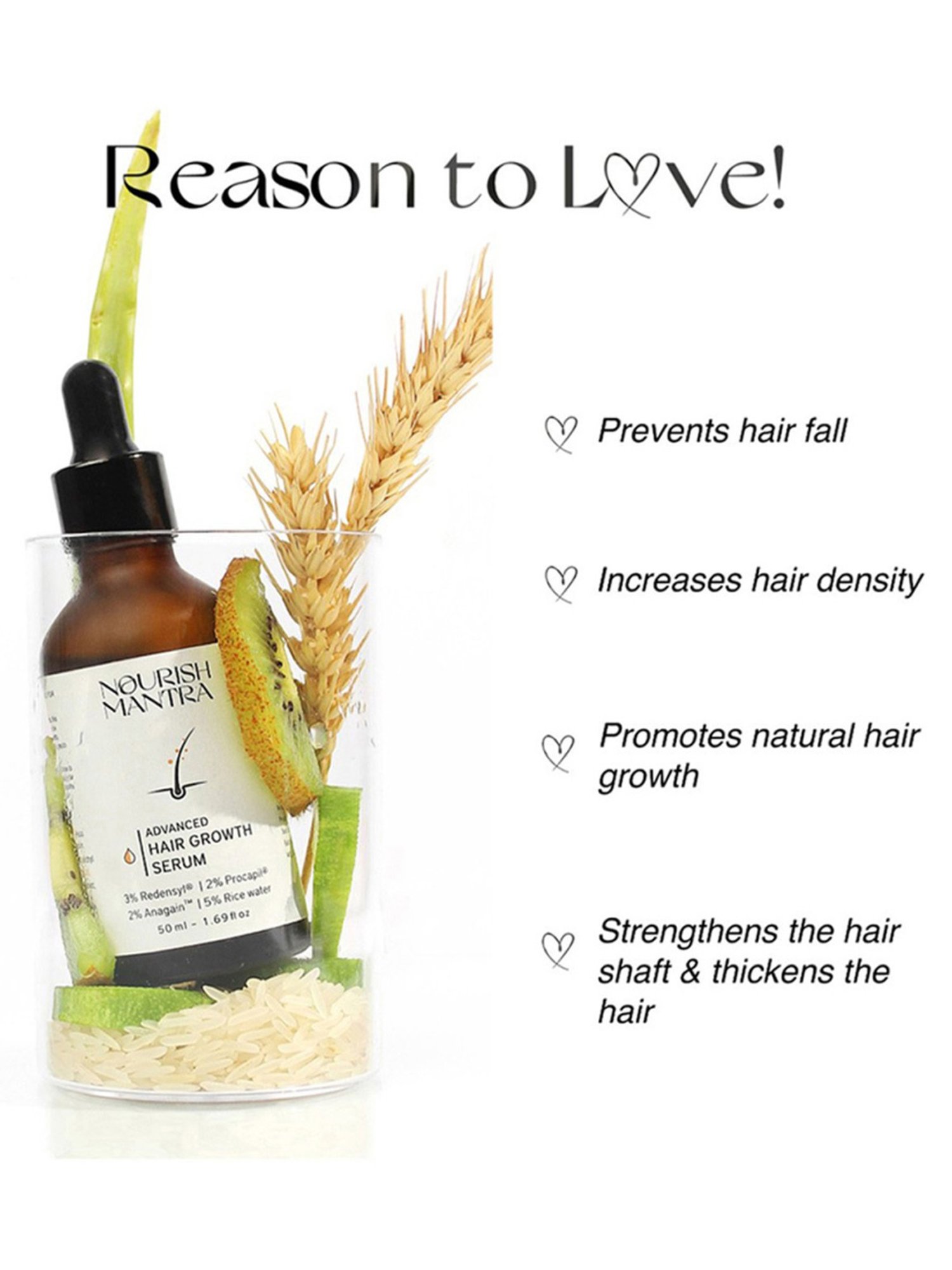 Nourish Mantra Advanced Hair Growth Serum - 50 ml