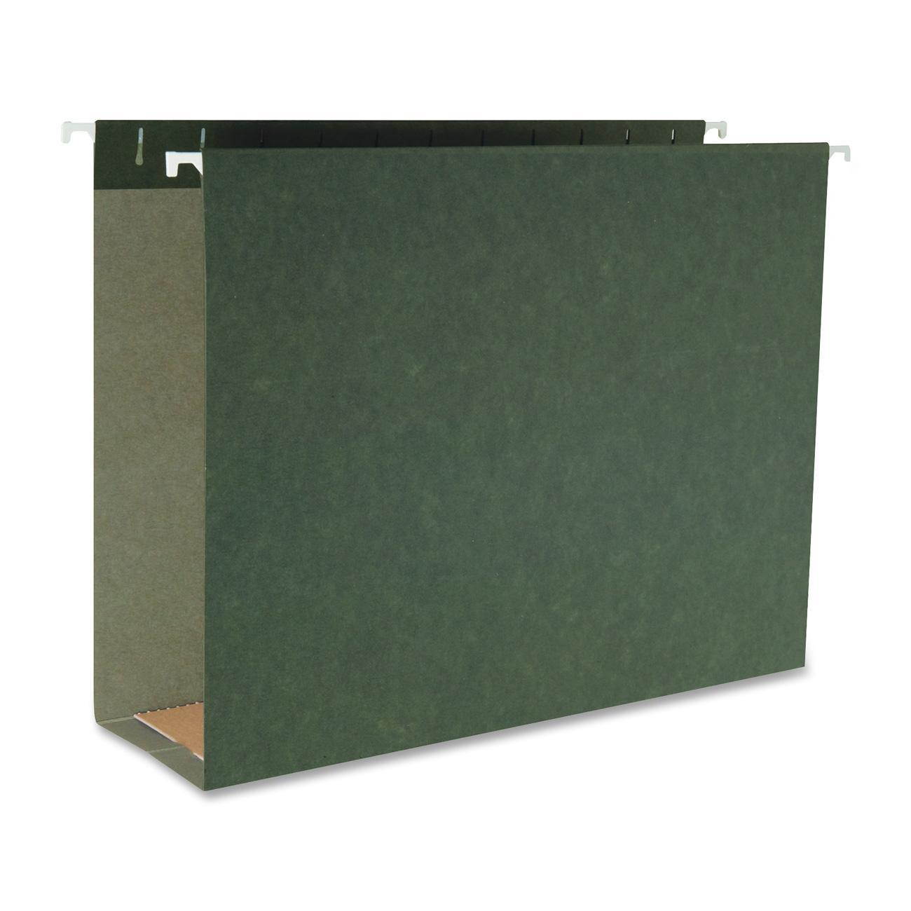 Business Source Hanging File Folder Legal 1/5" Tab 3" Exp 25/BX SDGN 43855