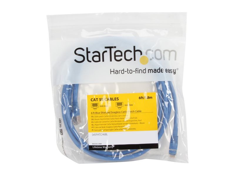 StarTech.com S45PATCH6BL 6 ft. Network Cable