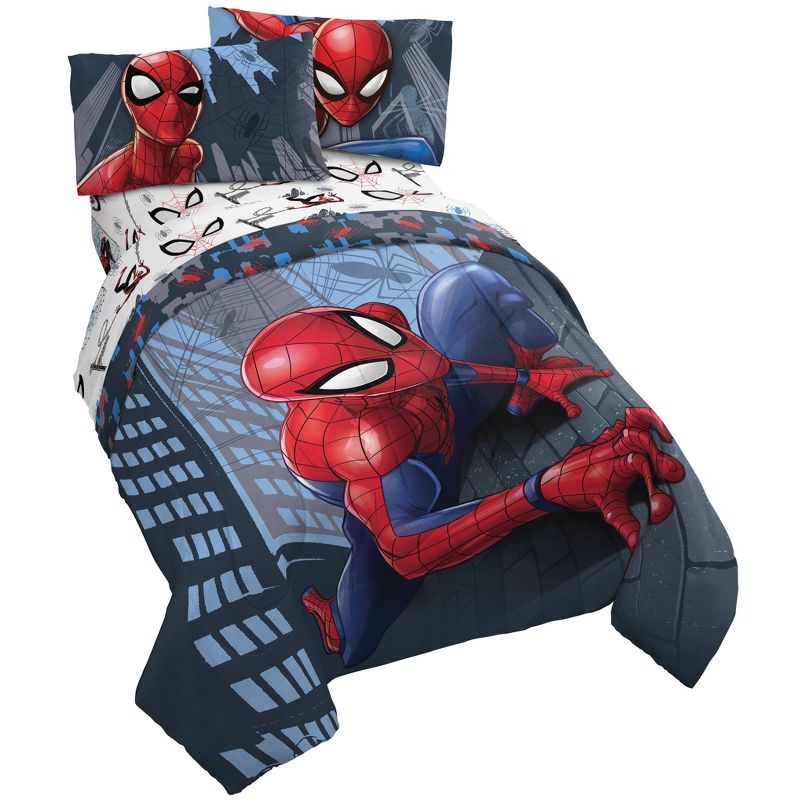 Full Spider-Man Crawl Bed in a Bag