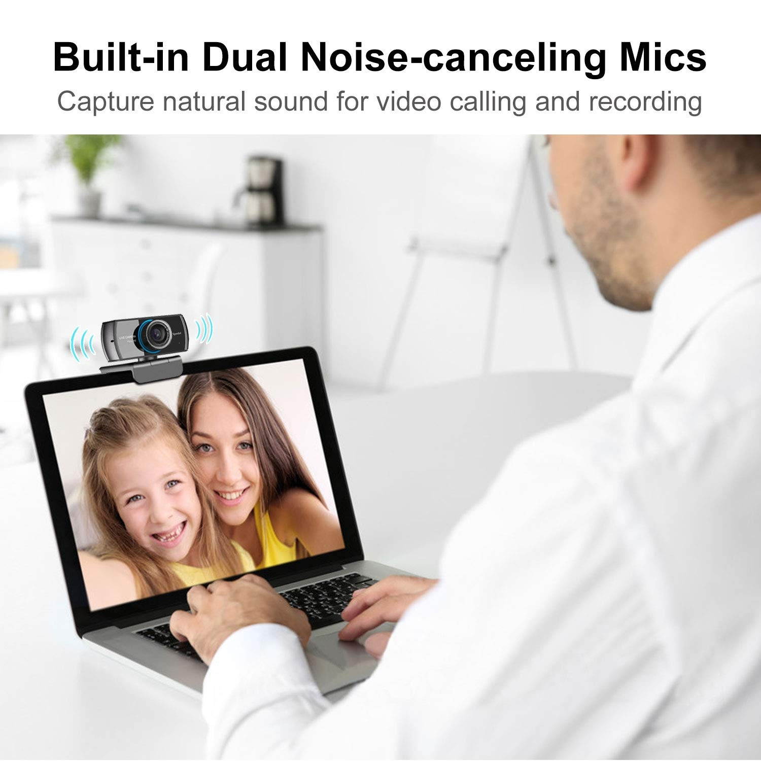 Full HD Webcam 1080P, Streaming USB Web Camera with Built-in Microphone, Computer Video Webcam for Conferencing Distance Learning Remote Teaching Skype Xbox PC Laptops Mac and Desktop 920