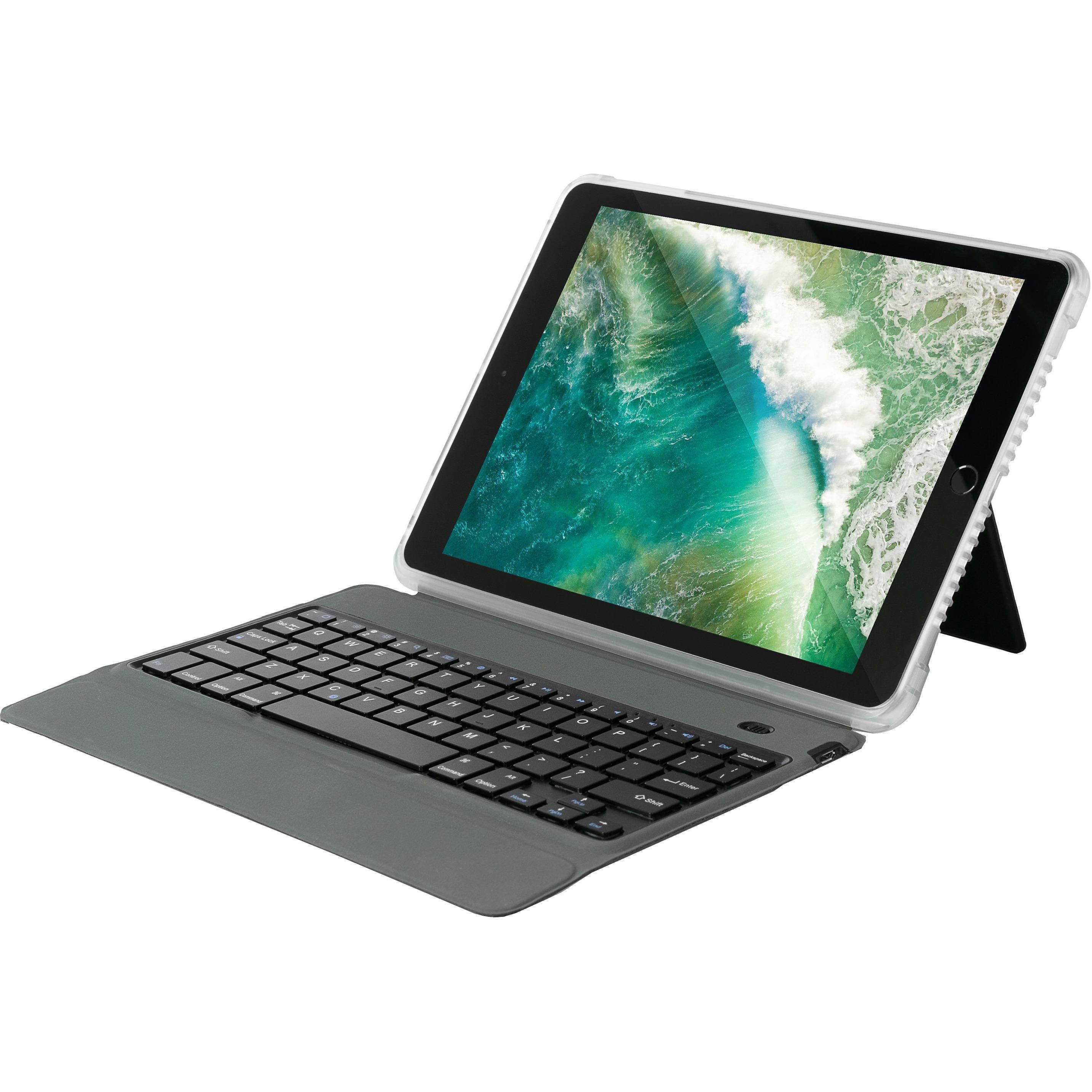 Tucano - IPD8GUP-EU-BK - Tucano Guscio Keyboard/Cover Case (Folio) for 10.5 iPad Pro - Black - Shock Proof Shell -