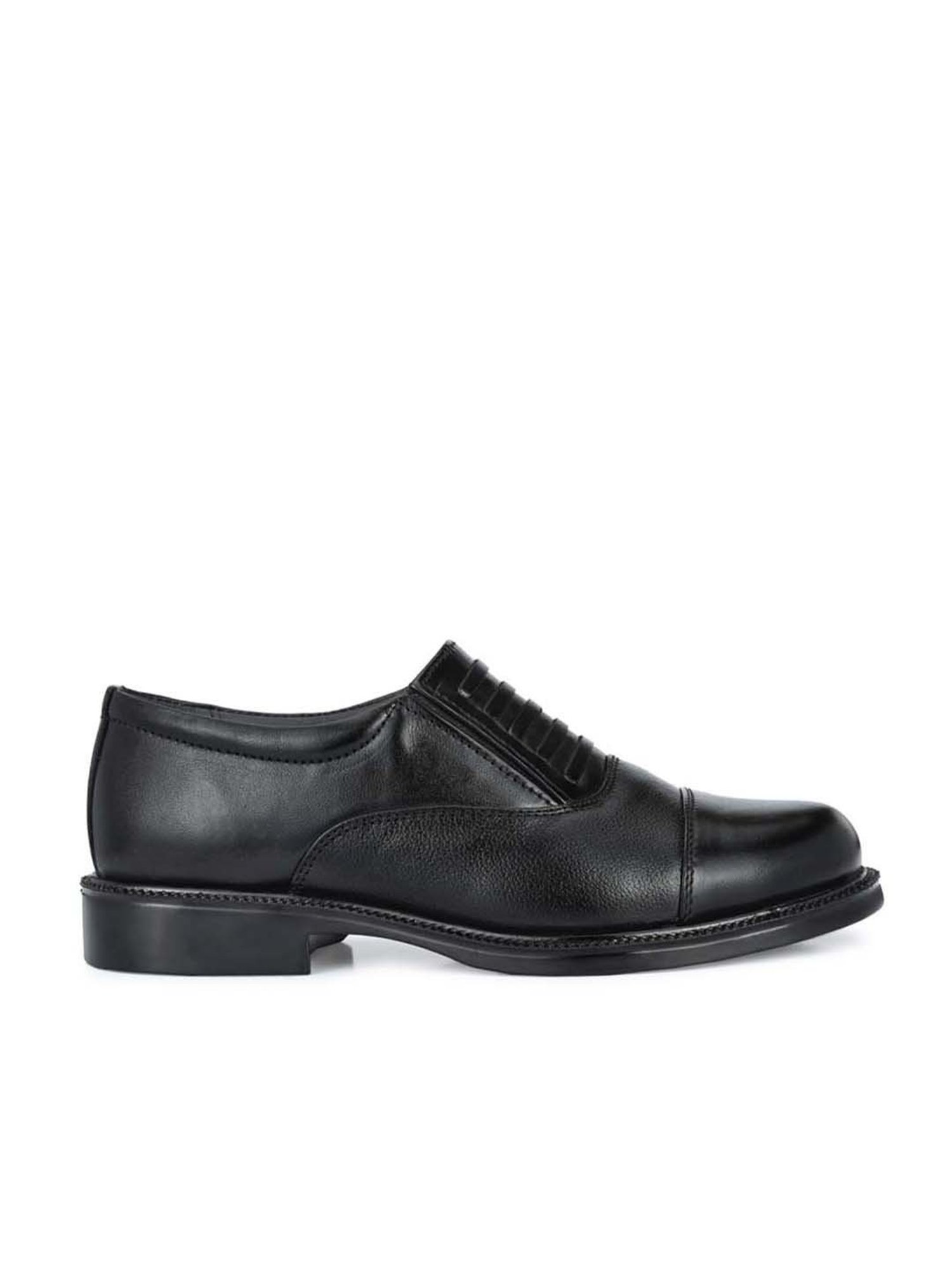 Eego Italy Men's Black Formal Loafers