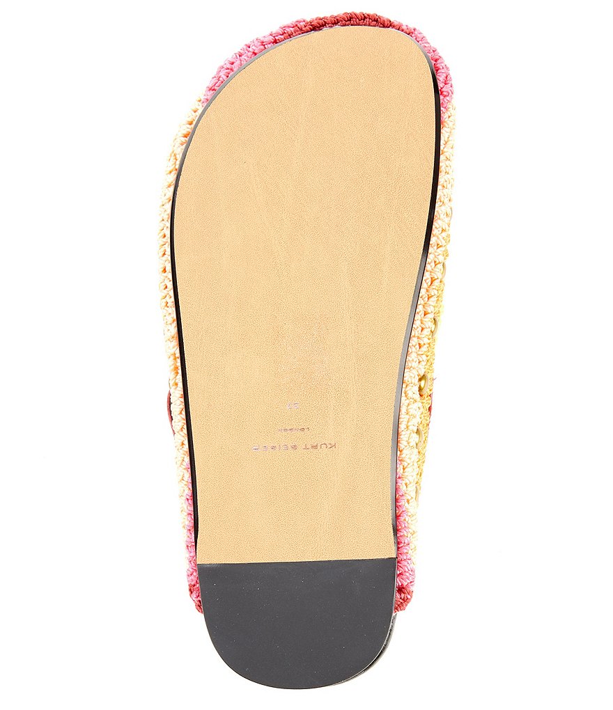 Kurt Geiger London Ozark Rainbow Buckle Mules