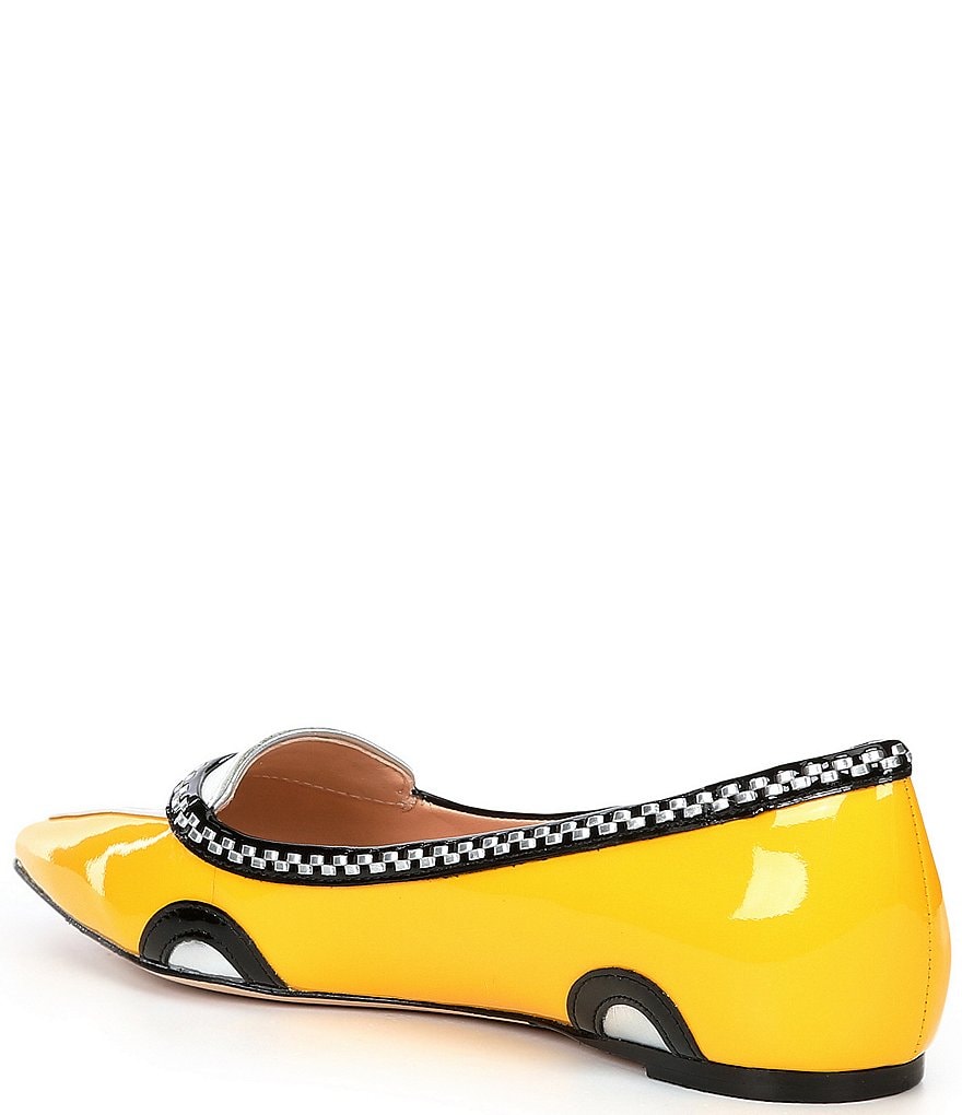 kate spade new york Gogo Taxi Patent Leather Flats