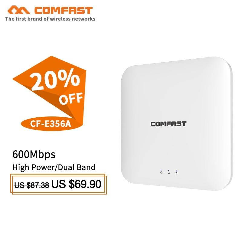 Amplifier Comfast Band fi Router Ceiling Wi Wireless booster FI wrt wifi Open Extender 600Mbps AP Signal WI 5.8Ghz Dual