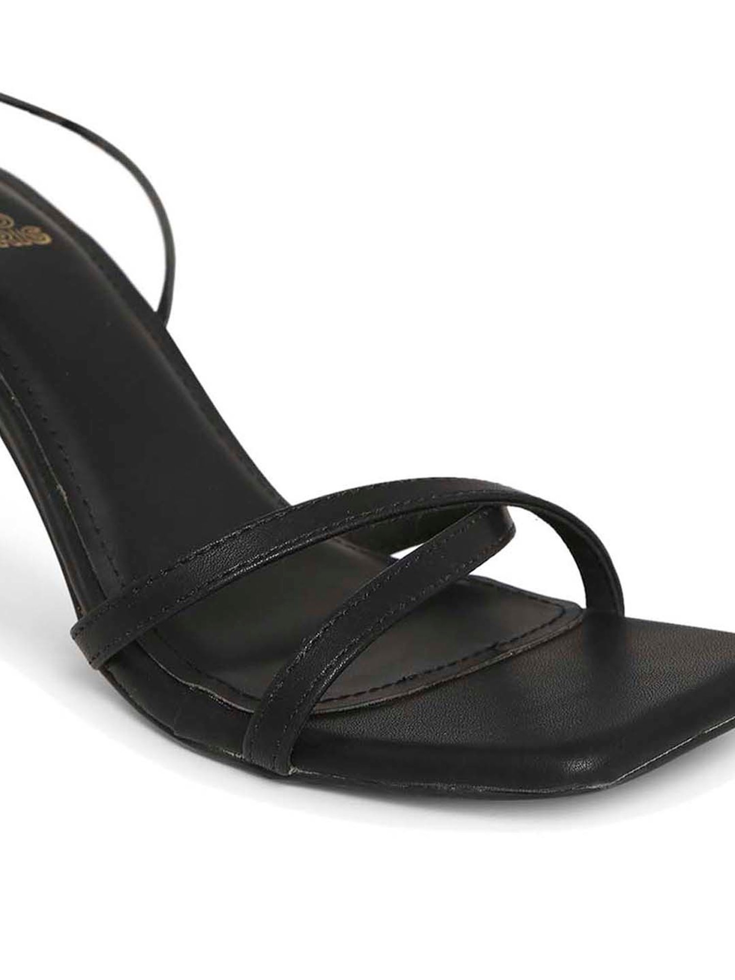 Tao Paris Women's Tessa Black Gladiator Stilettos