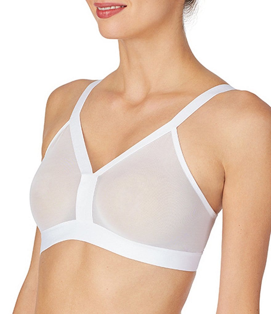 Le Mystere Unlined Modern Wire-Free Mesh T-Shirt Bra
