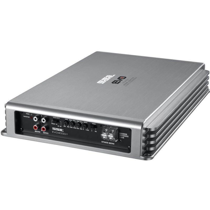 Soundstorm SSL EVO4000.1 4000W Monoblock Class D Car Audio Amplifier Amp w/ RCA