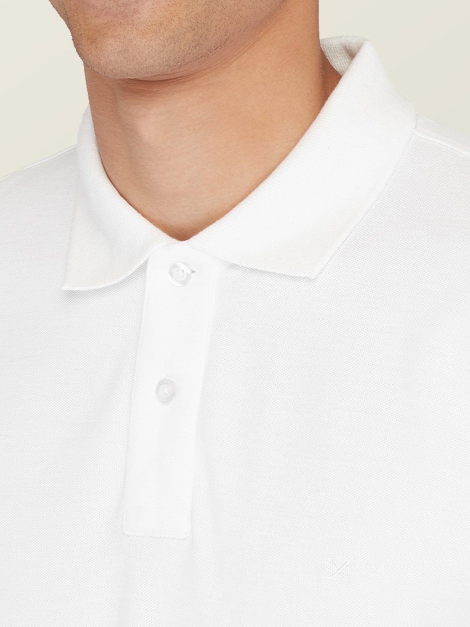 XYXX White Polo T-Shirt