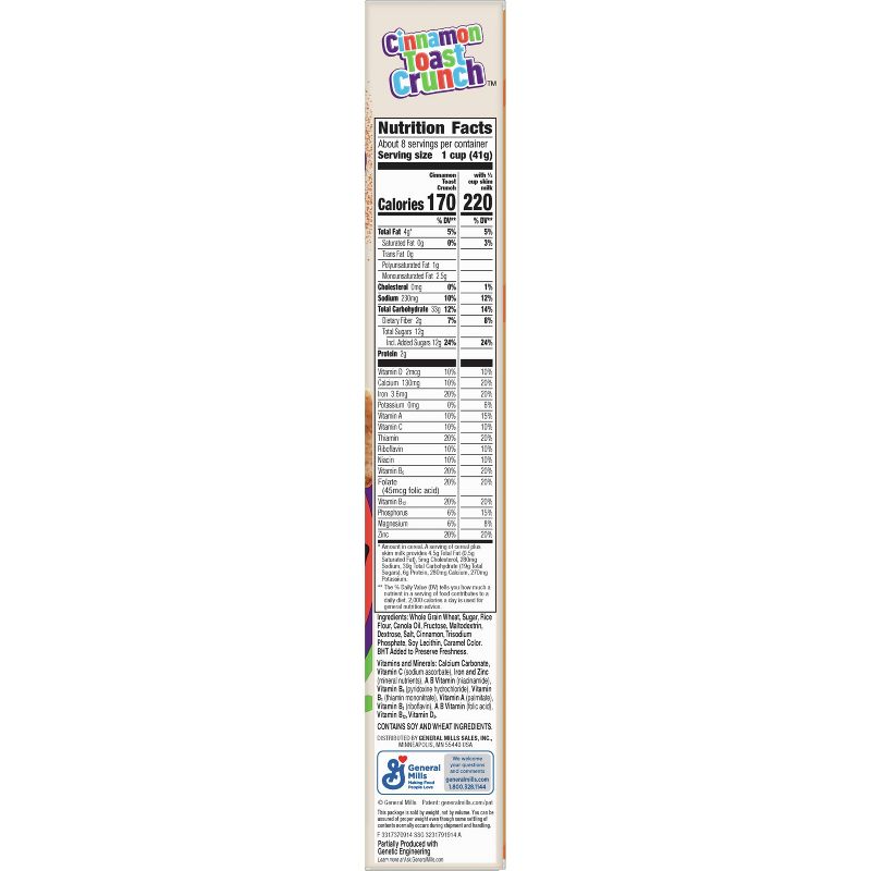 Cinnamon Toast Crunch Breakfast Cereal - 12oz - General Mills
