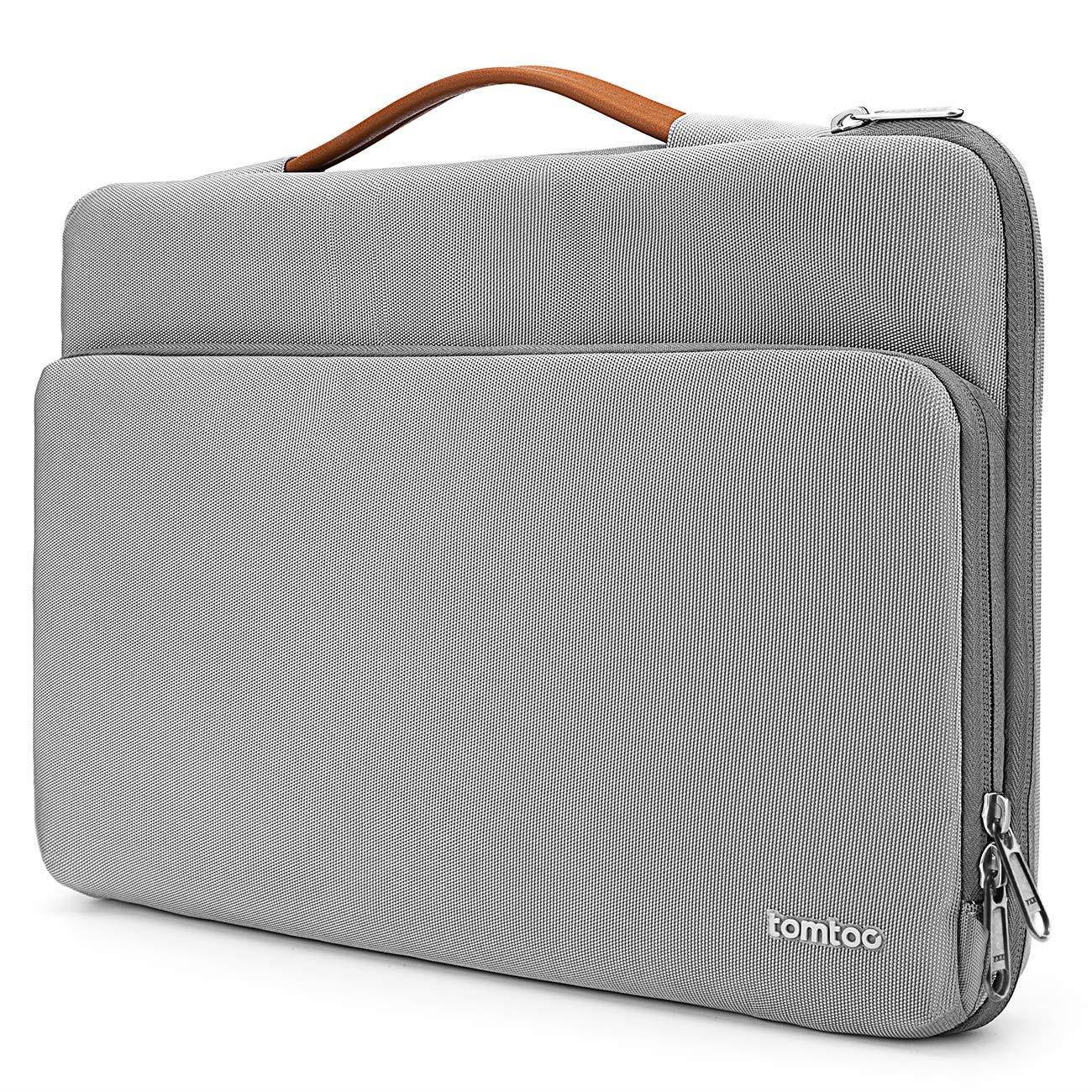 tomtoc Protective 13 - 13.5 Inch Laptop Sleeve Notebook Handle Bag Compatible with 13.3" MacBook Air | 13" MacBook Pro Retina 2012-2015 | 13.5" Surface Book | Surface Laptop, with Accessory Pocket