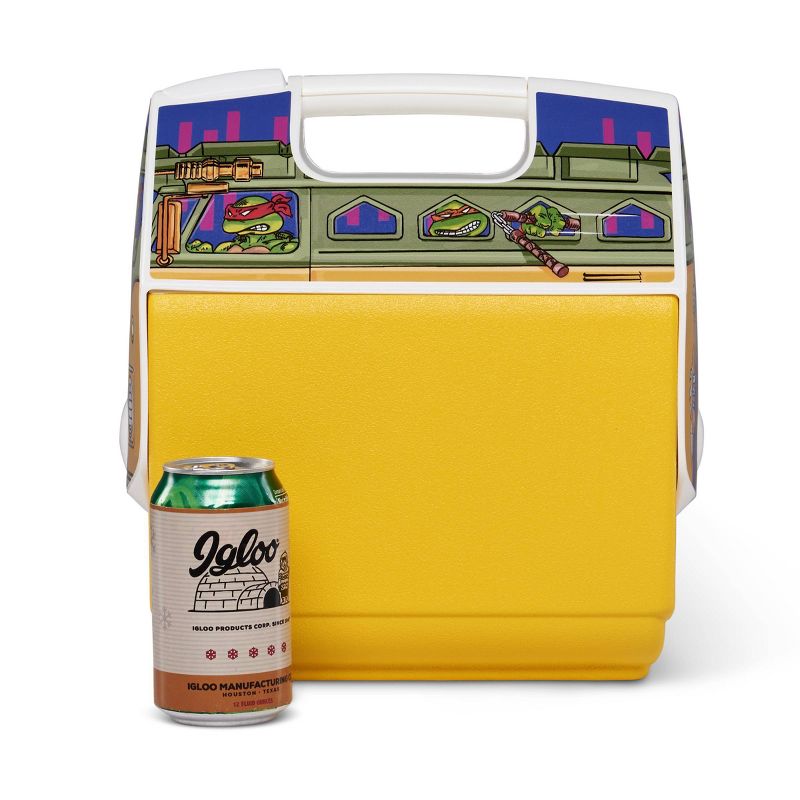 Igloo Playmate Pal Teenage Mutant Ninja Turtles Van 7qt Portable Cooler
