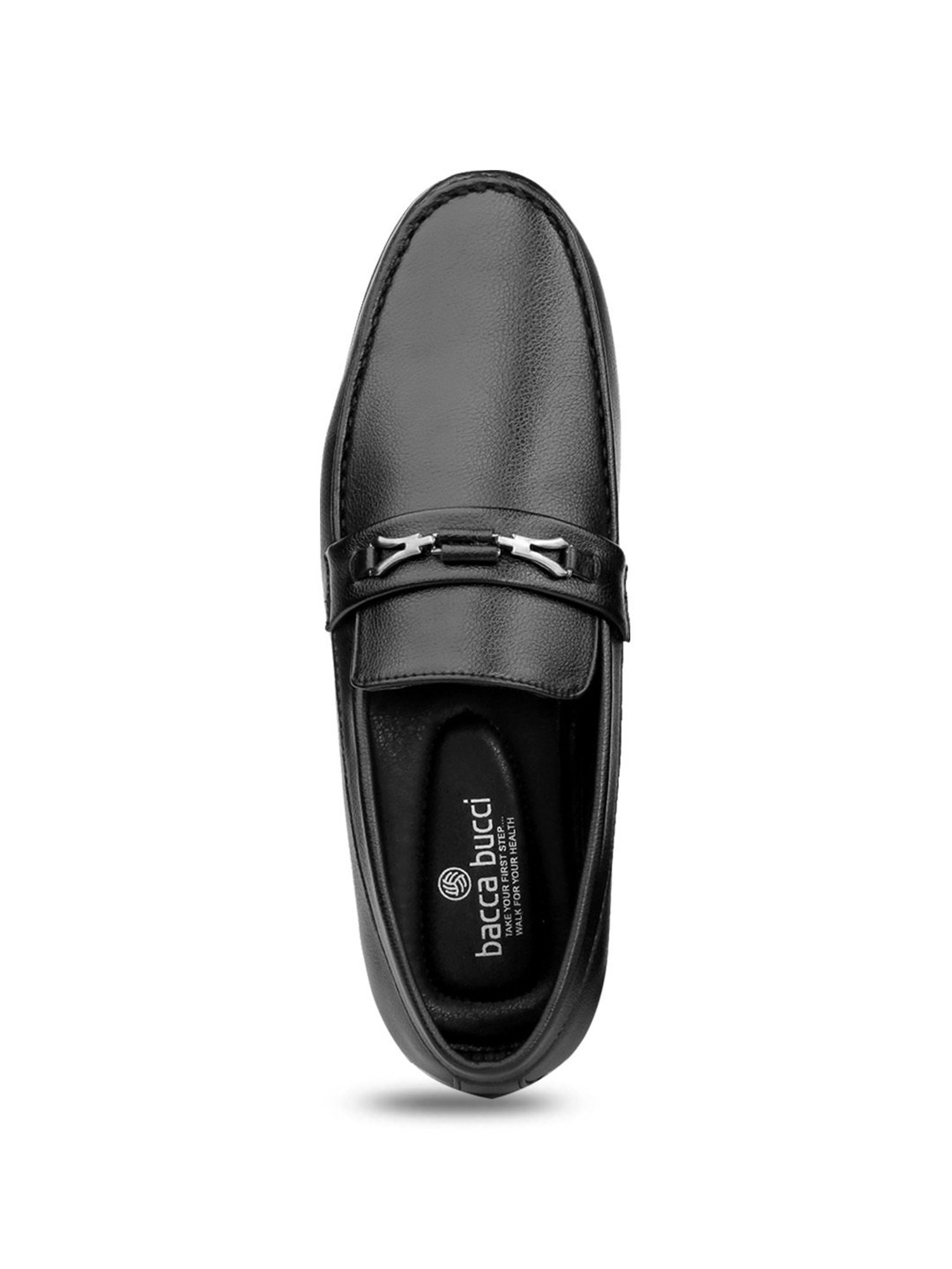 Bacca Bucci Men's LUNA Black Formal Loafers