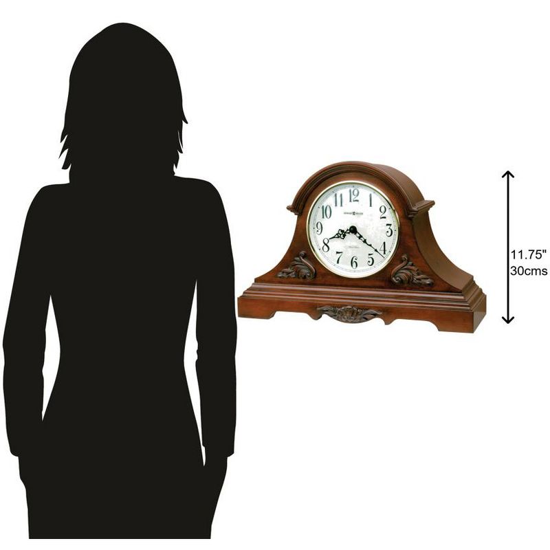 Howard Miller 635127 Howard Miller Sheldon Mantel Clock 635127 Americana Cherry