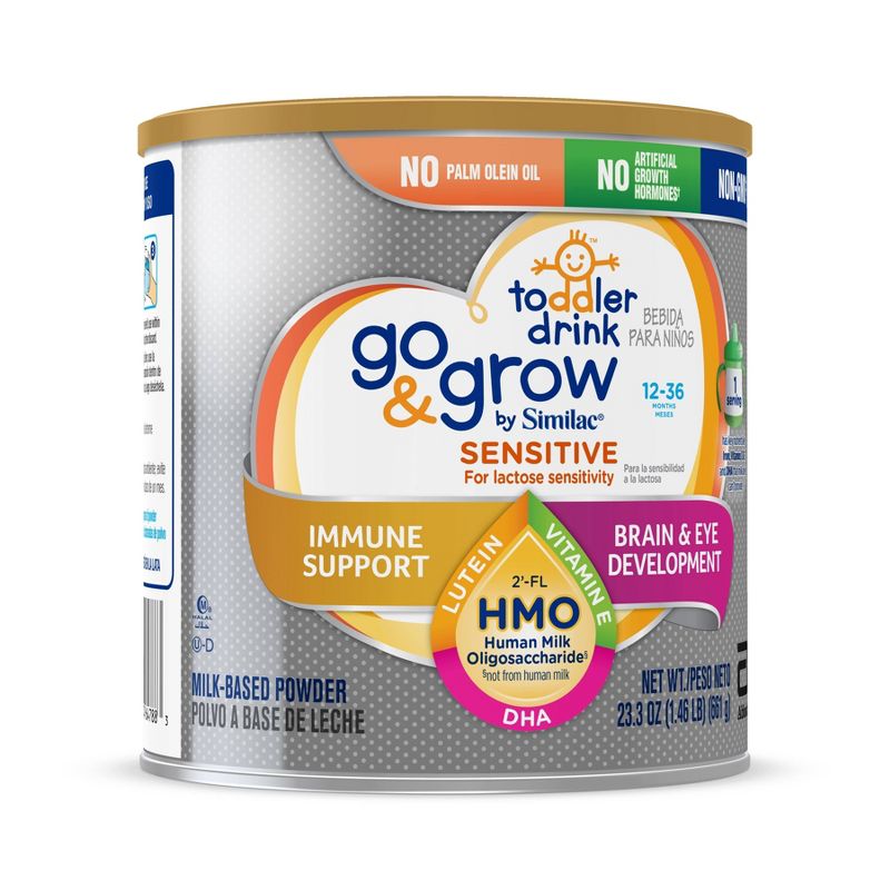Go & Grow Sensitive by Similac Toddler Drink Non-GMO Formula Powder - 23.3oz