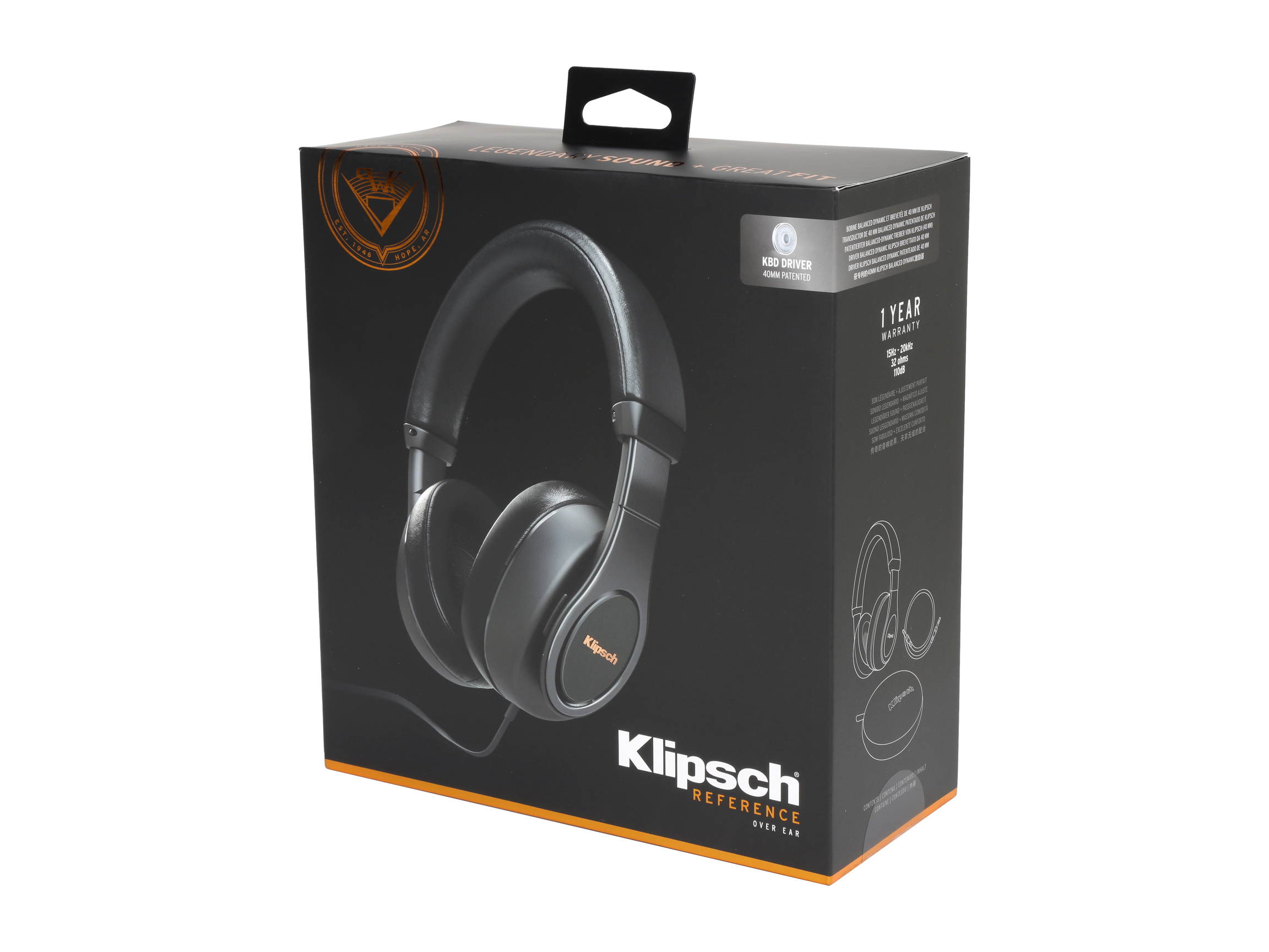 Klipsch Reference Over-Ear Headphones - Black