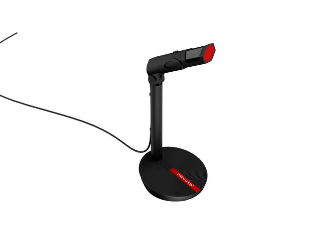 Electronics Plug and Play Home Studio Adjustable USB Desktop Microphone Compatible w/ PC ideal for Gaming Chatting, Skype, MSN, Yahoo Recording - Black