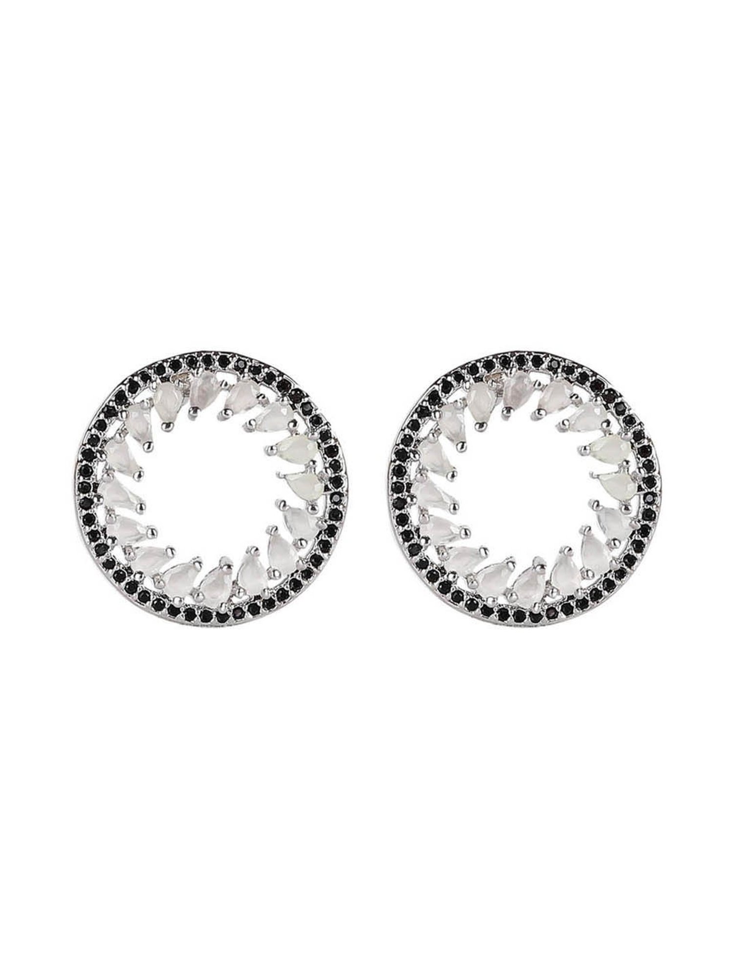 The Real Effect London 800 Silver Earrings for Women