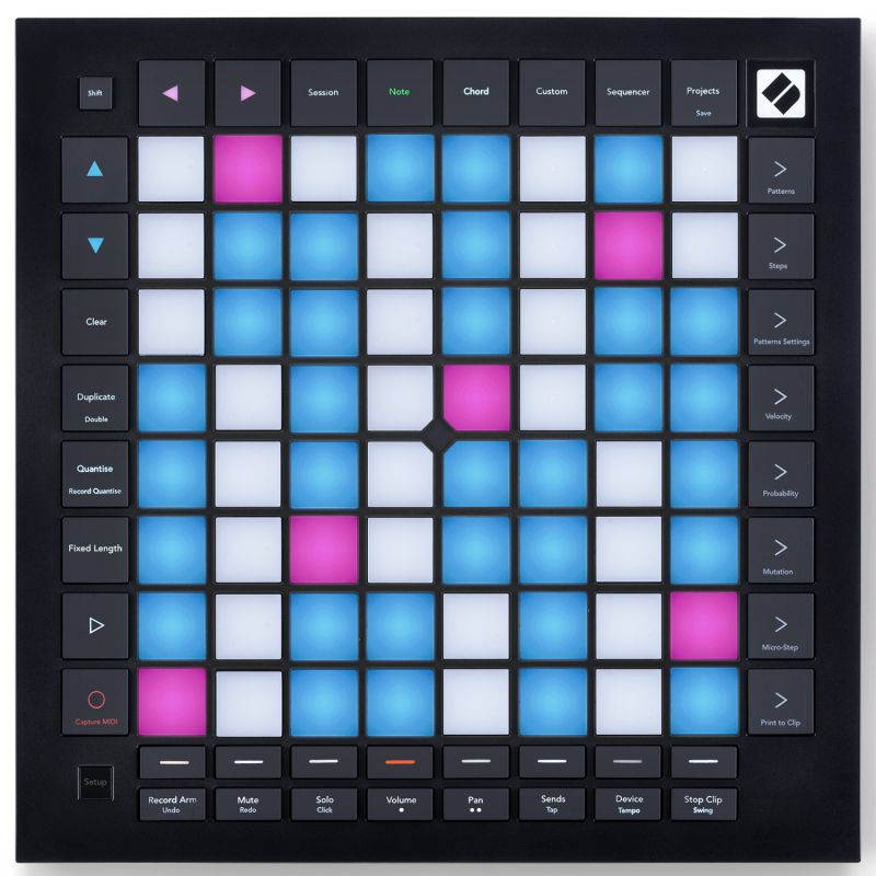 Novation Launchpad Pro Grid Controller [MK3] Bundle with Tascam TH-05 Headphones