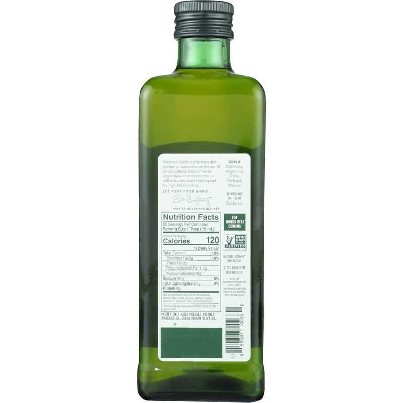 California Olive Ranch Avocado Blend Extra Virgin Oil Olive - 25.4oz