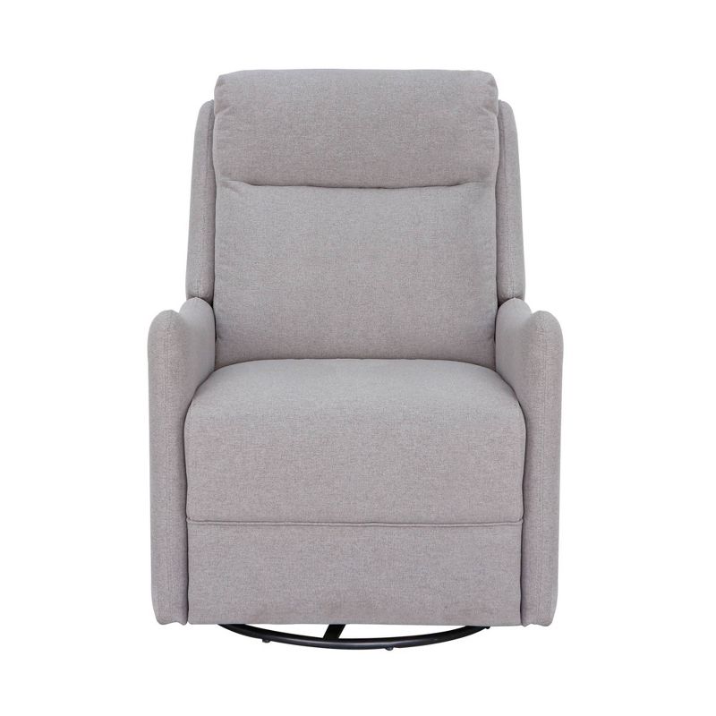 Karla Dubois Pasadena Swivel Accent Chair - Gray