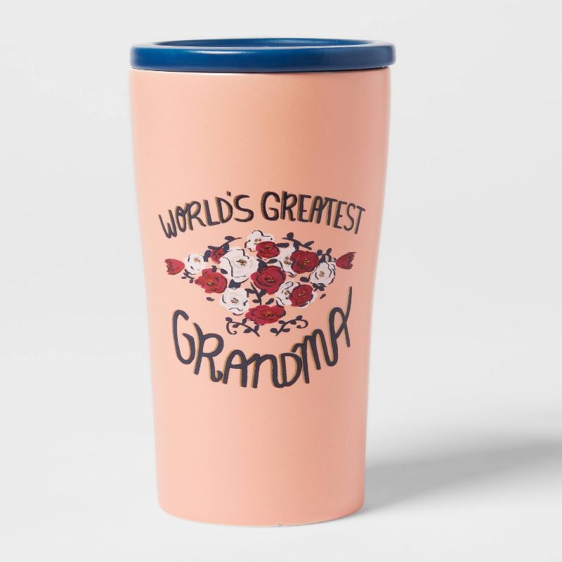 10oz Stoneware World's Greatest Grandma Tumbler with Lid - Opalhouse™