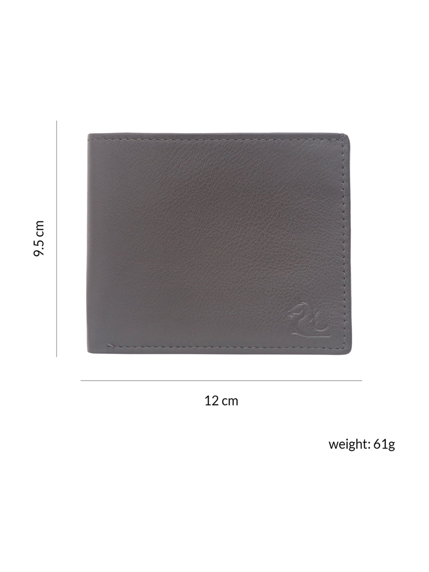 Kara Brown Formal Leather Bi-Fold Wallet for Men