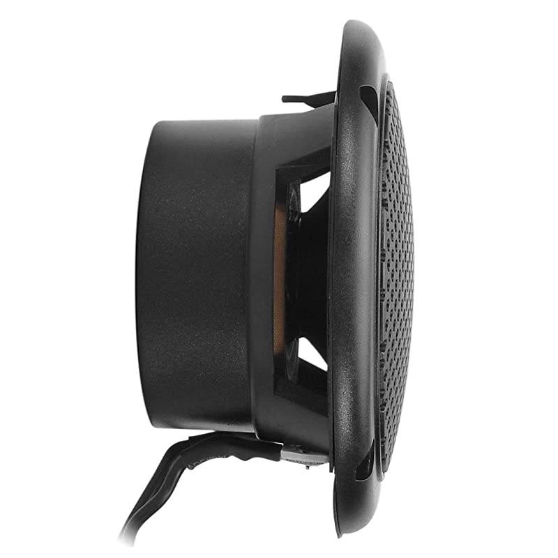 3 INCH Dual Cone SpeakerGrill Polypropylene Woofer Cone 28 oz Magnet Sold AS A Pair Black