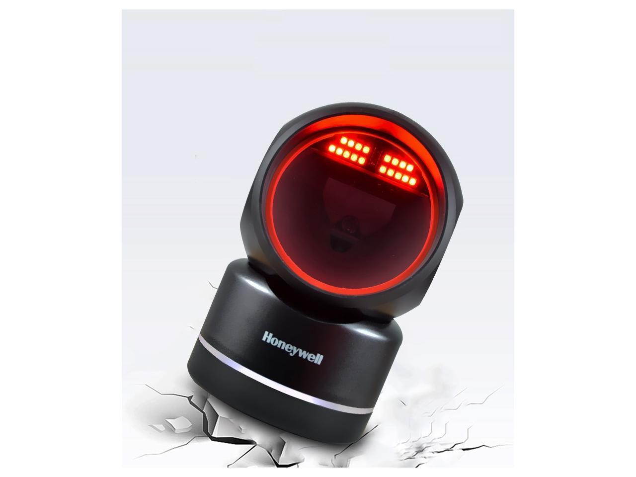 Honeywell Black HF680 Wired 2D Barcode Scanner Replace MK7120-31A38 USB Kit, Plug and Play, Large Screen, Flash Compensator and More Practical(HF680-1-2USB)