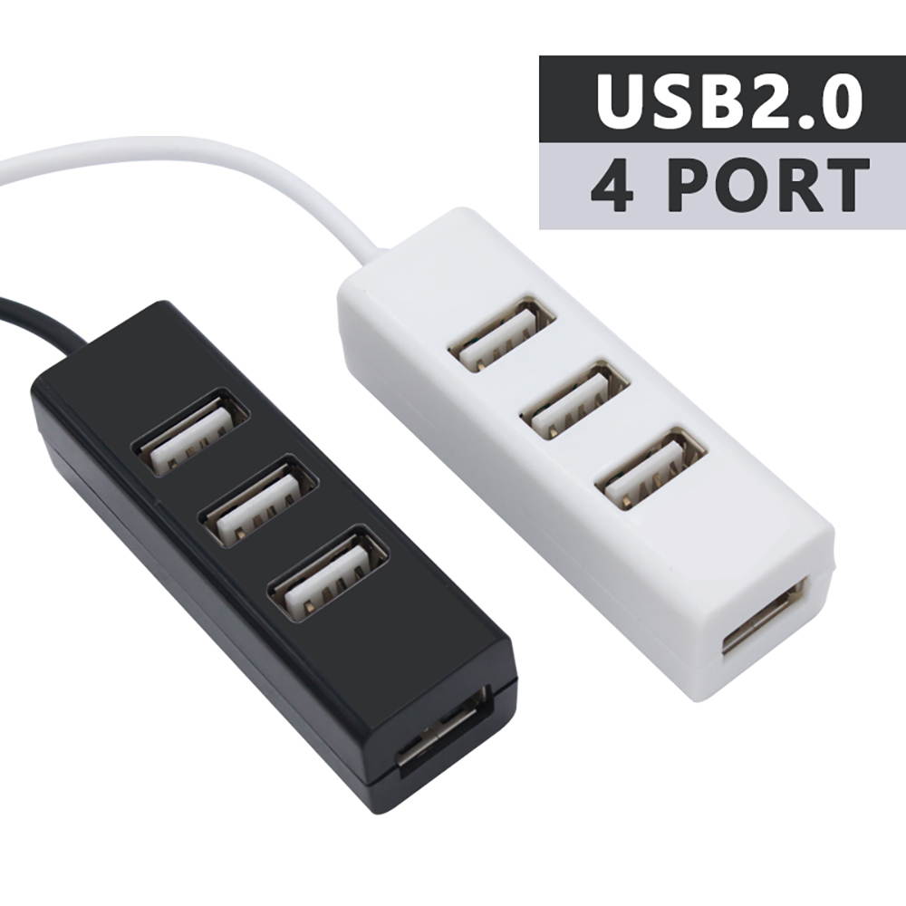 USB 2.0 Hub USB Hub 2.0 Multi USB Splitter Hub 4 Port Multiple Expander 2.0 USB Hub for PC Laptop Macbook Computer
