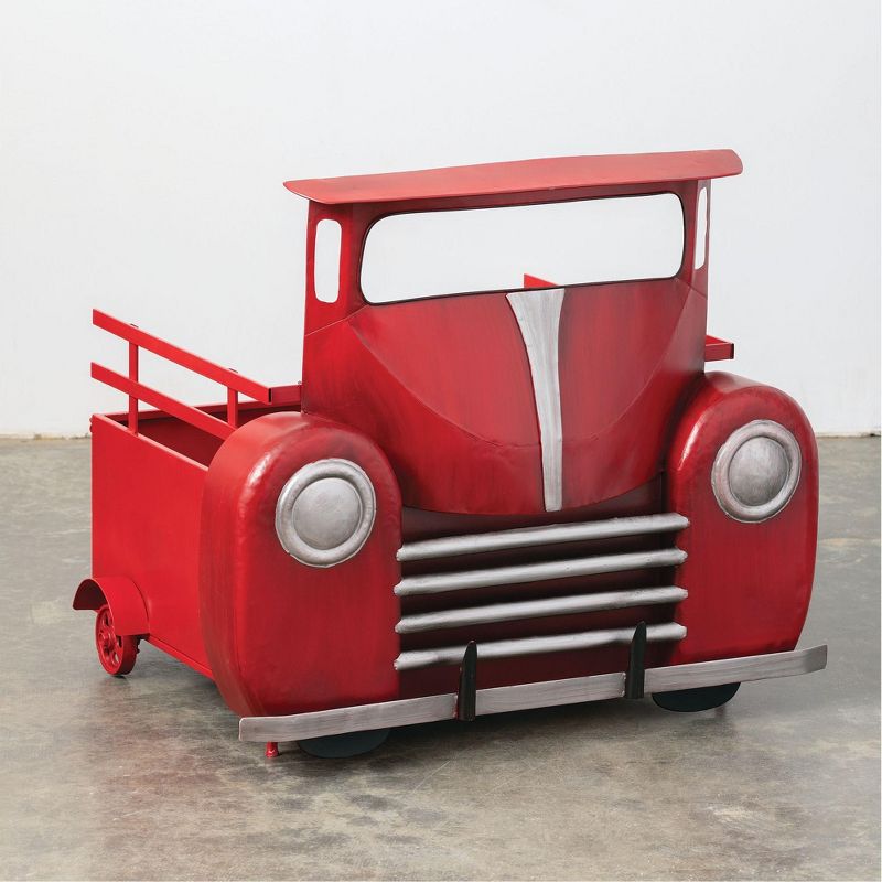 Lakeside 48" Snowy Burlap Christmas Tree Skirt with Doily Cloth